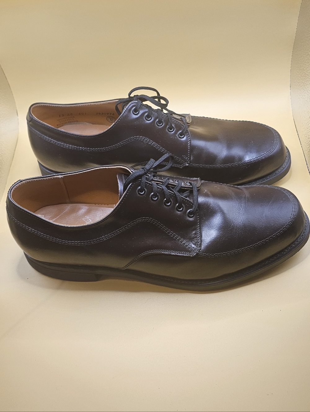 Mason Velvet-eez Mens Lace Up Brown size 13 EE Dress Shoe - Picture 6 of 14
